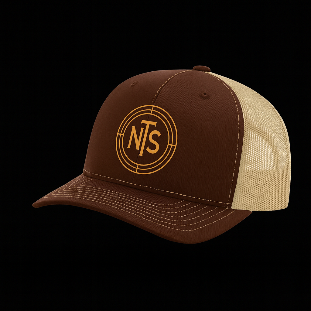 NTS Heritage Trucker – Cocoa/Sand (Gold Crest)