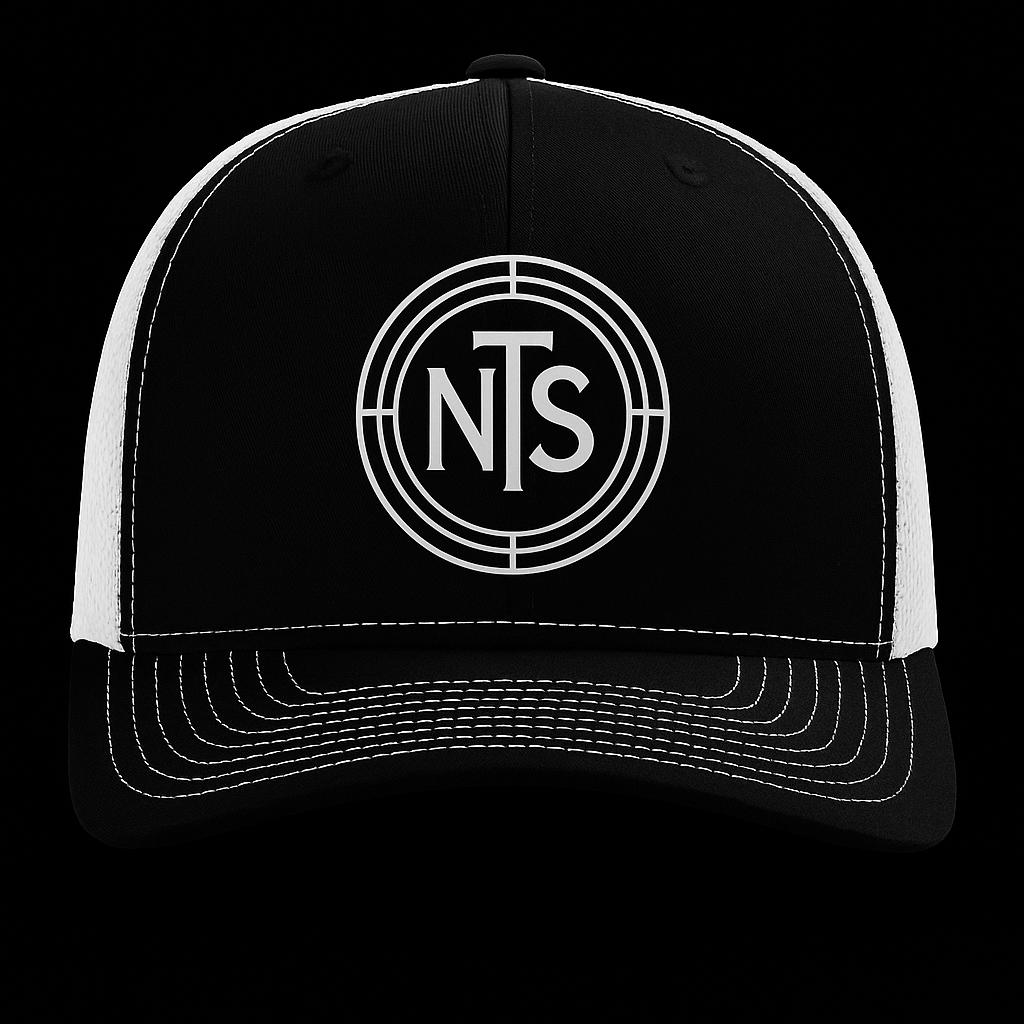 NTS Monochrome Trucker – Black/White