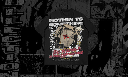 NTS “In Times of Darkness” XXIV Tee — Black/Red