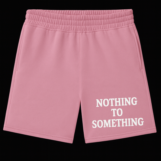 Nothing To Something™ Women’s Statement Shorts – Rose Pink