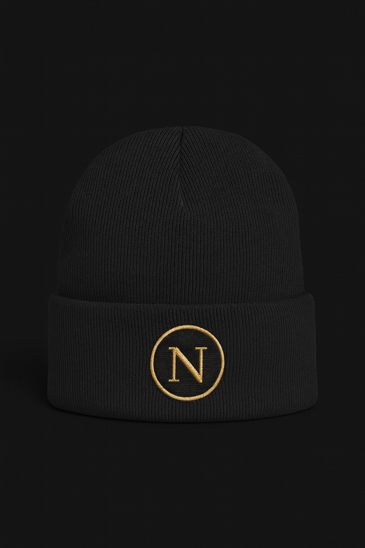 NTS Signature Beanie – Black & White