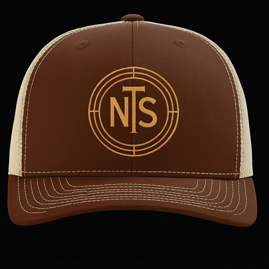 NTS Heritage Trucker – Cocoa/Sand (Gold Crest)